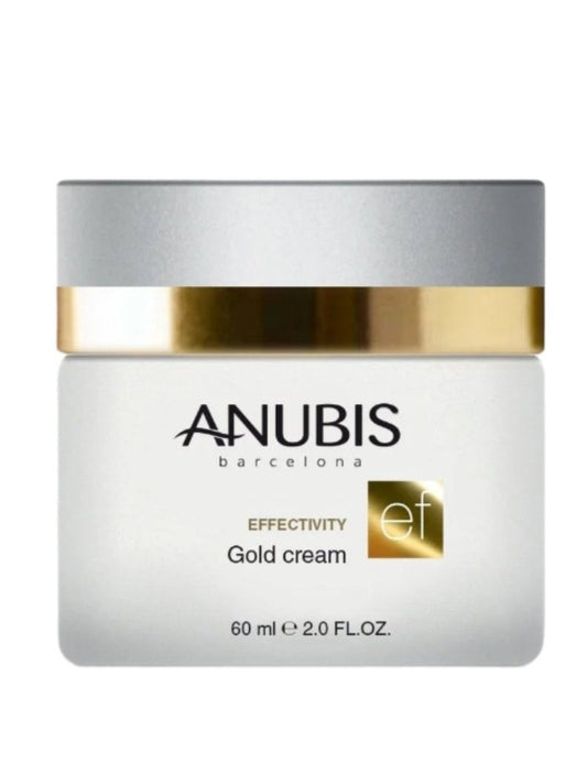 Crema anti-imbatranire globala cu peste 20 de ingrediente active - ANUBIS Effectivity Gold Cream 60 ml